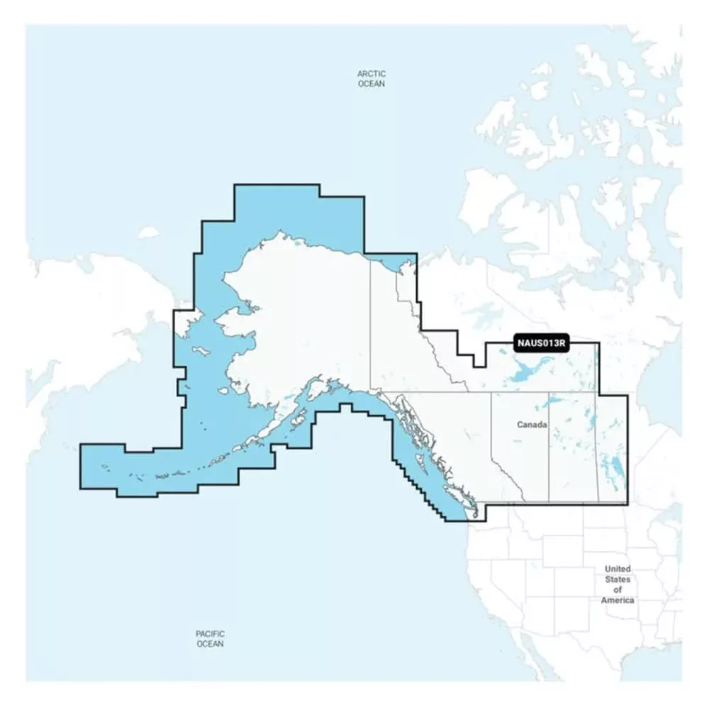 Navionics NAUS013R – Canada, West & Alaska – Navionics+ – 010-C1467-30