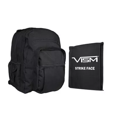NcStar BSCBDPB2979-A Nylon Day Backpack w/ Ballistic Soft Panel Rectangle Cut - 10" x 12"