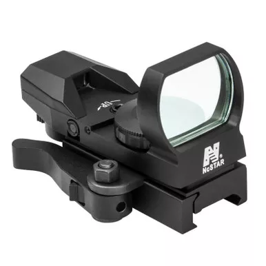 NcStar D4BLQ Blue Four Reticle Reflex Sight w/ QR Mount
