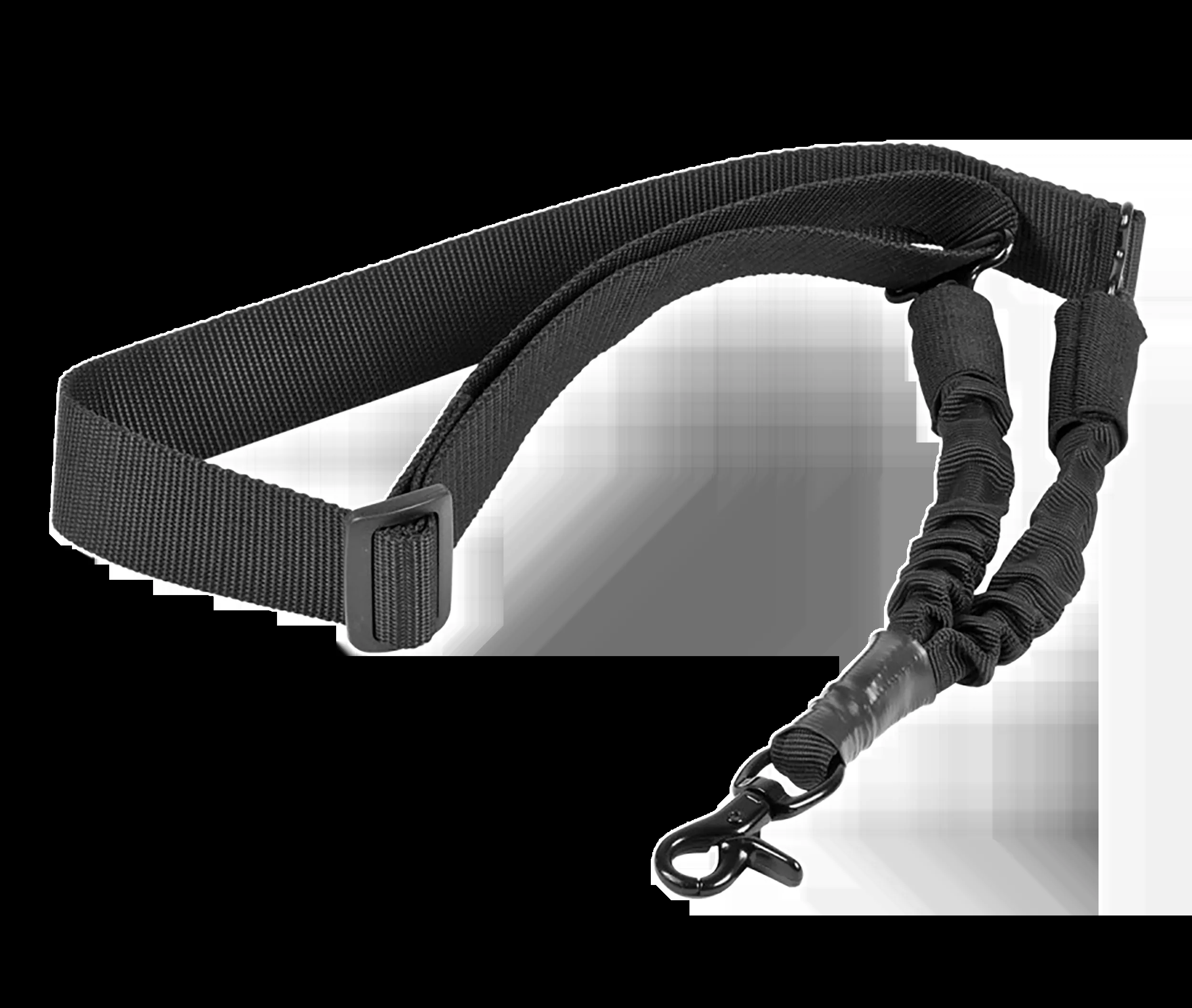 NcStar Single Point Sling1.50″ Wx 44″-60″ L Adjustable Bungee Black