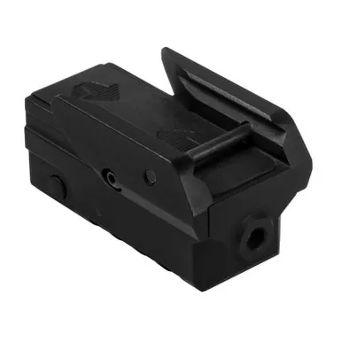 NcStar VAPRLSMCG Compact Pistol Green Laser w/ Strobe Light