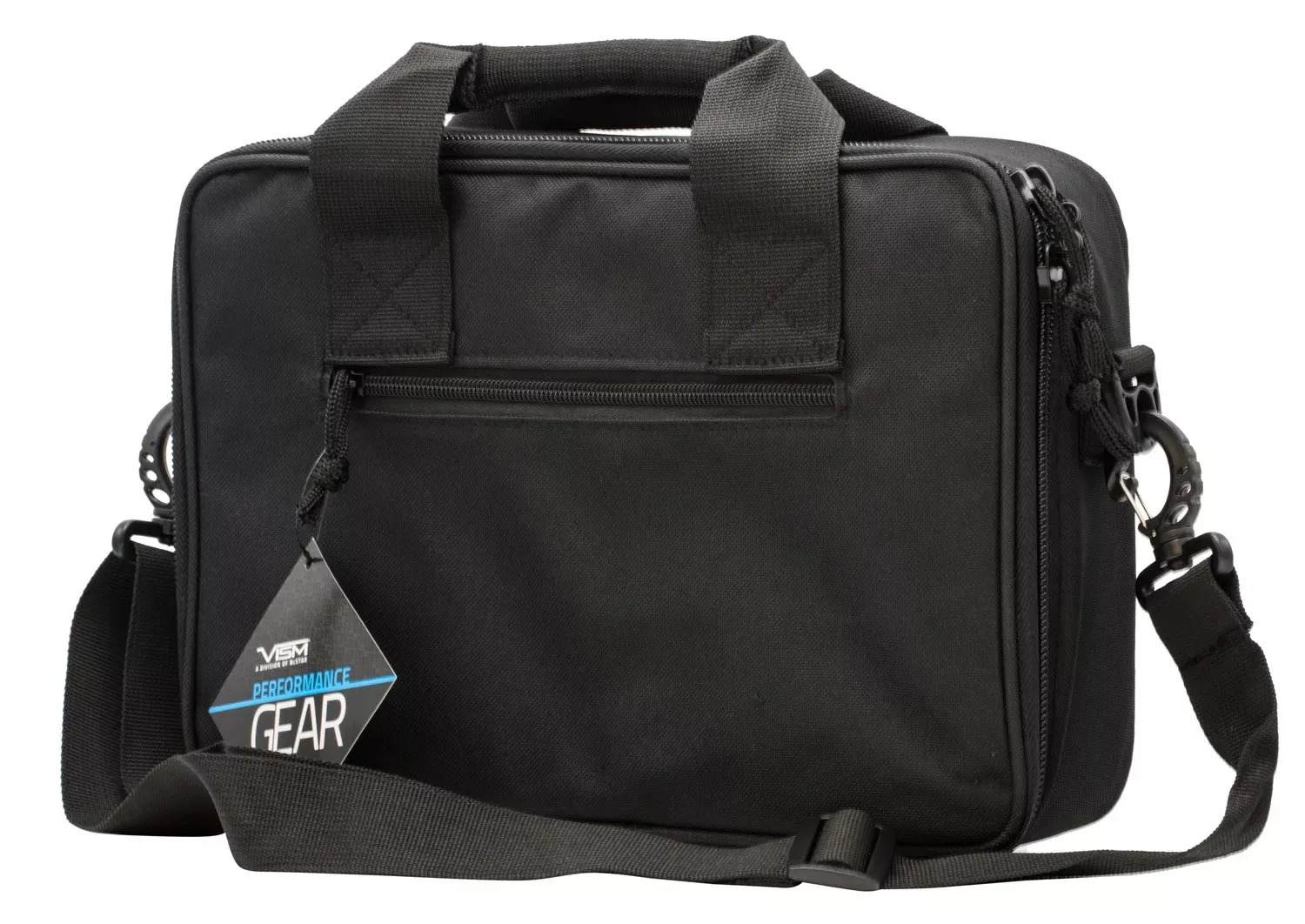 NcStar VISM Double Pistol Range Bag with Mag Pouches