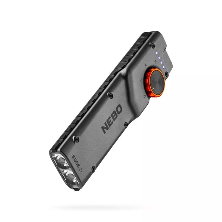 NEBO Edge 2K Pocket Light – 2000 Lumens, Tactical EDC Flashlight