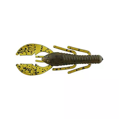 NetBait Paca Slim Craw Green Pumpkin 4"