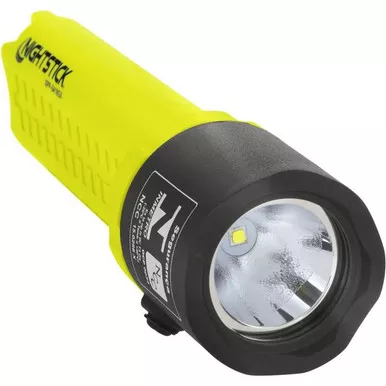 Nighstick Intrinsically Safe LED Flashlight w/ Tail Switch & Multi-Angle Mount, 3 AA Batteries, 200 Lumens