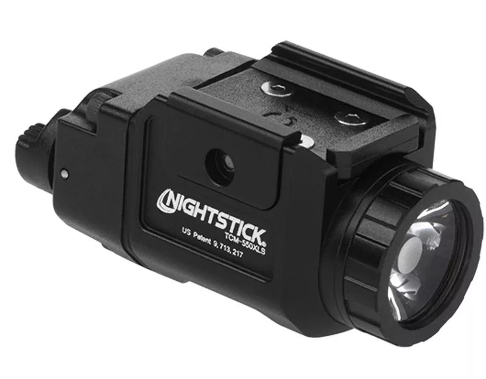 Nightstick Compact Pistol Weapon Light Black 550 Lumens With Strobe