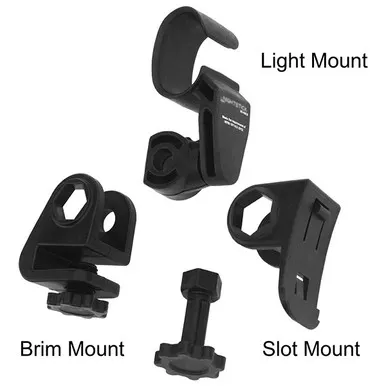 Nightstick HMC6 Multi-Angle Helmet Mounting Clip for Slot or Brim