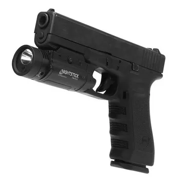 Nightstick TWM-30-GL Tactical Multi-Function Weapon-Mounted Light w/ Green Laser, 2 CR123 Batteries, 1,200 Lumens