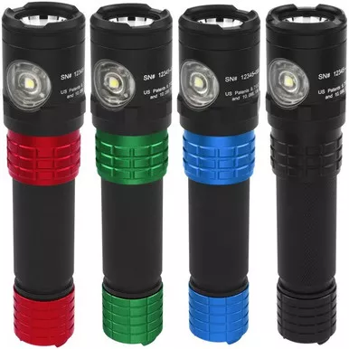 Nightstick USB Dual-Light Rechargeable Tactical Flashlight, 900 Lumens