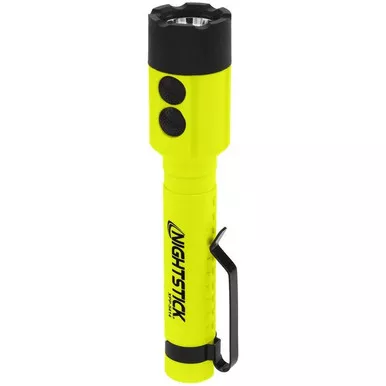 Nightstick XPP-5414GX Intrinsically Safe Dual-Light LED Flashlight w/ Tail Magnet, 2 AA Batteries, 120 Lumens