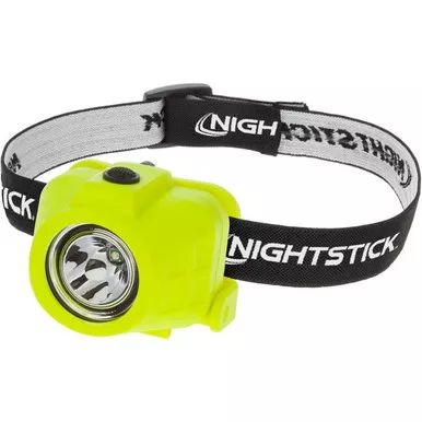 Nightstick XPP-5452G Intrinsically Safe Dual-Function Headlamp, 3 AAA Batteries, 180 Lumens