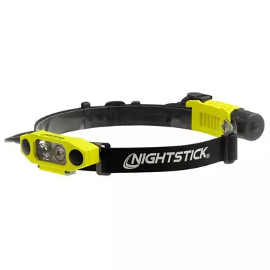 Nightstick XPR-5562GX DICATA USB Rechargeable Intrinsically Safe Dual-Light Headlamp, 275 Lumens