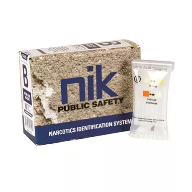 NIK 800-6072 Drug Test B - General Screening (Nitric Acid Reagent), Box of 10