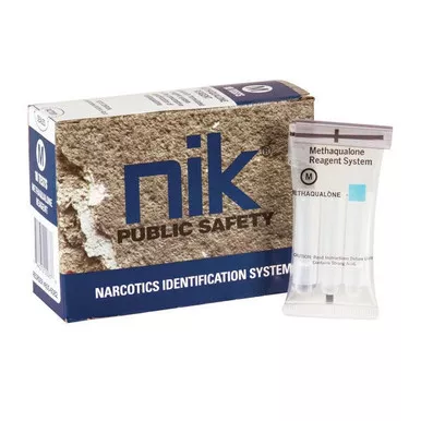 NIK 800-6082 Drug Test M - Methaqualone (Methaqualone Reagent), Box 10