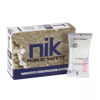 NIK 800-6091 Drug Test T - Ketamine (Morris Reagent), Box of 10