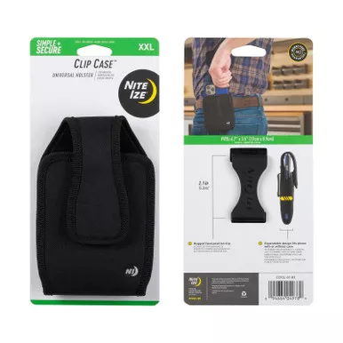 Nite Ize Clip Case Universal Phone Holster XXL Vertical