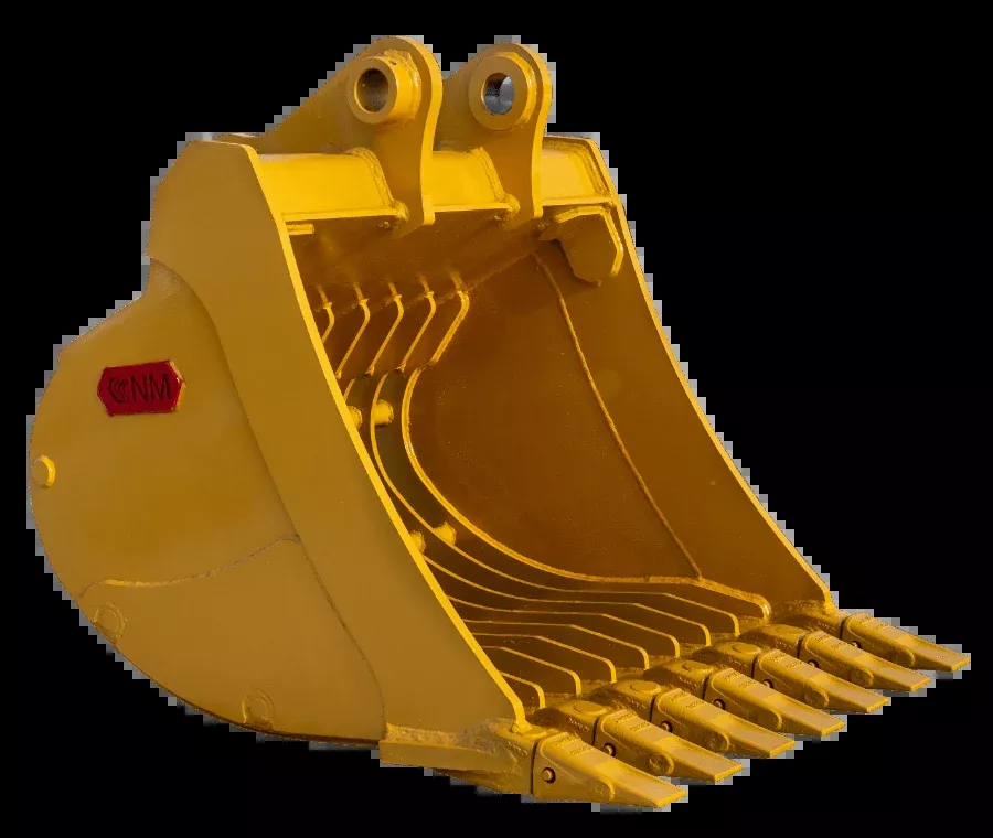 NM Attachments Heavy Duty Skeleton Bucket | Model 5SK Series | 24″-36″ Attachment Size | Machine Size 5-6 Tons | For Excavator
