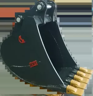 NM Attachments | Tooth Bucket | Model 3HD Series | Widths 12"–30" | Machine Size 3–5 Tons | For Excavators