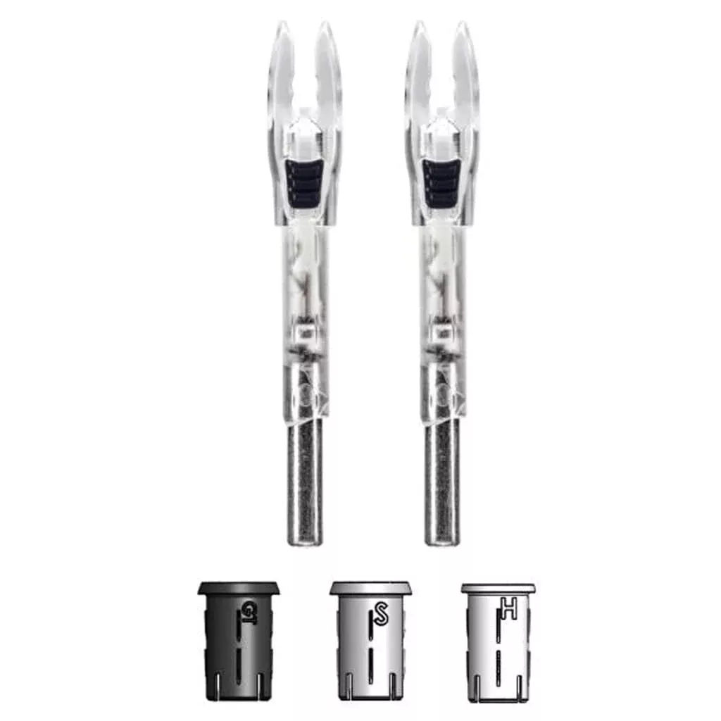 Nockturnal Shift Universal Easy Off Nock System Red 2 Pk.