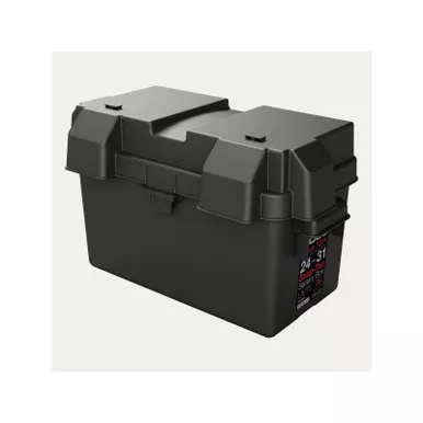 NOCO 12V Automotive Marine RV Battery Box Storage Black
