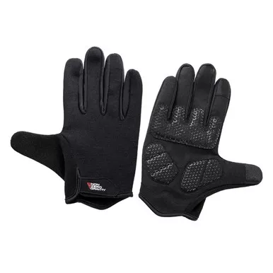 NONZERO GRAVITY Padded Weight Lifting Tech-Touch Workout Gloves (NZ-WG-PD-BK)