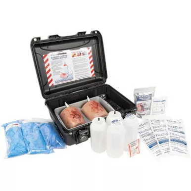 North American Rescue 93-0932 Trueclot Bleeding Control Kit Simulator (1 GSW & 1 Laceration)