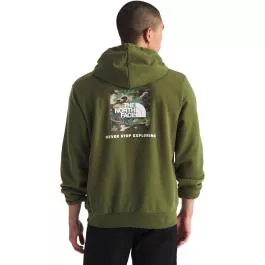 The North Face Men's Evolution Box Camo Fill Hoodie Graphic