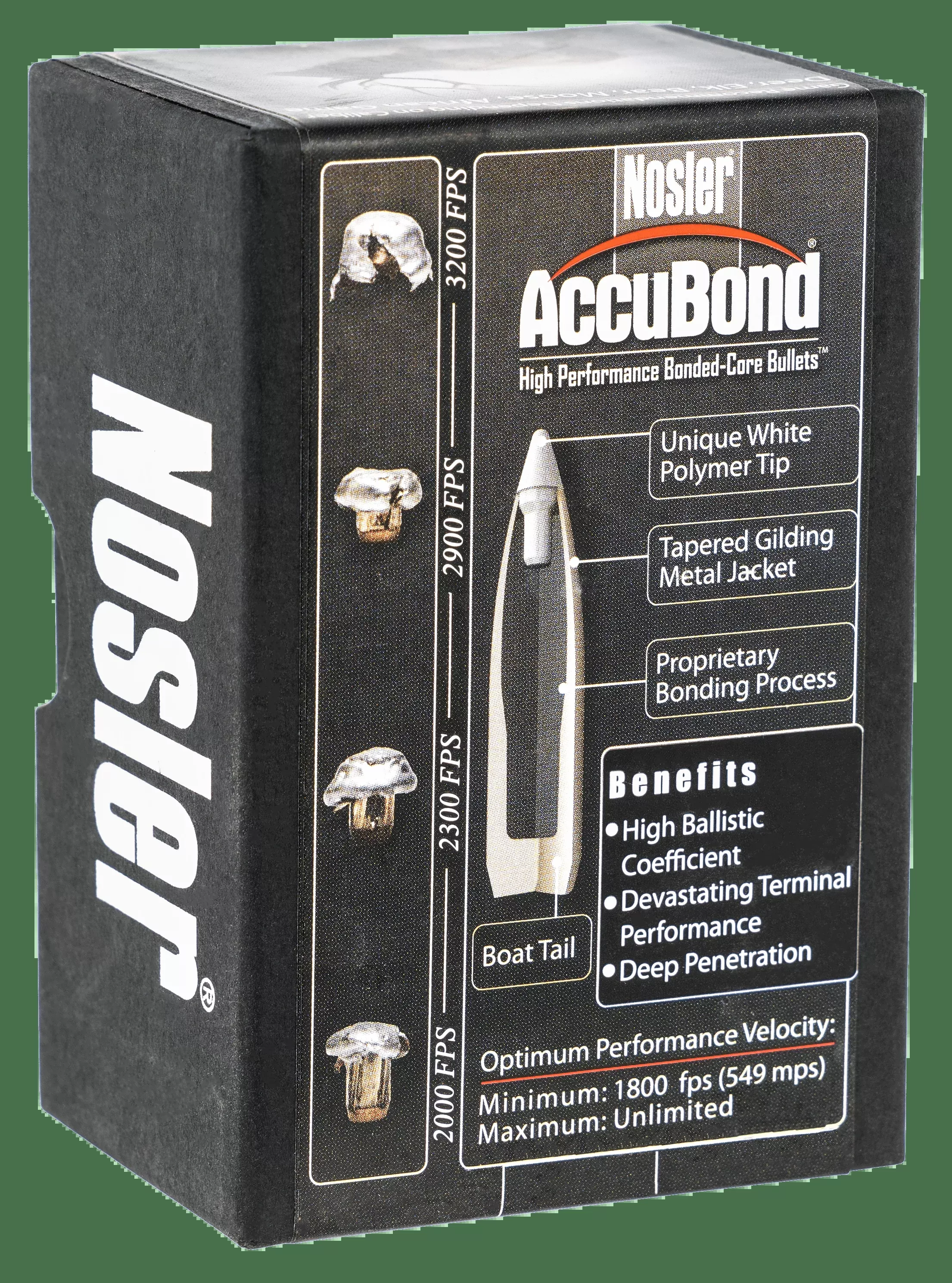 Nosler Accubond Bullets 7mm 140 Gr. Spitzer Point 50 Pk.