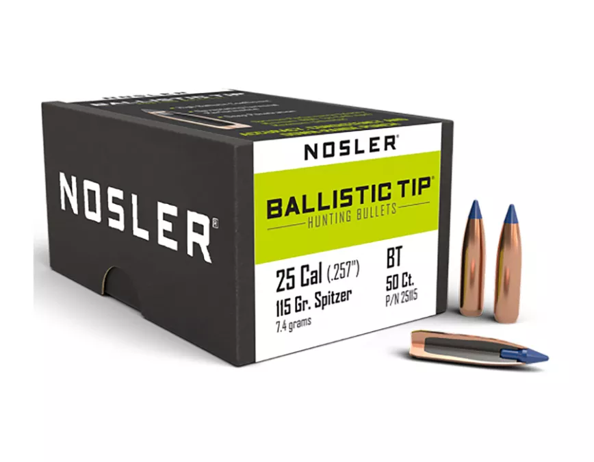 Nosler Ballistic Tip 25Cal, 50
