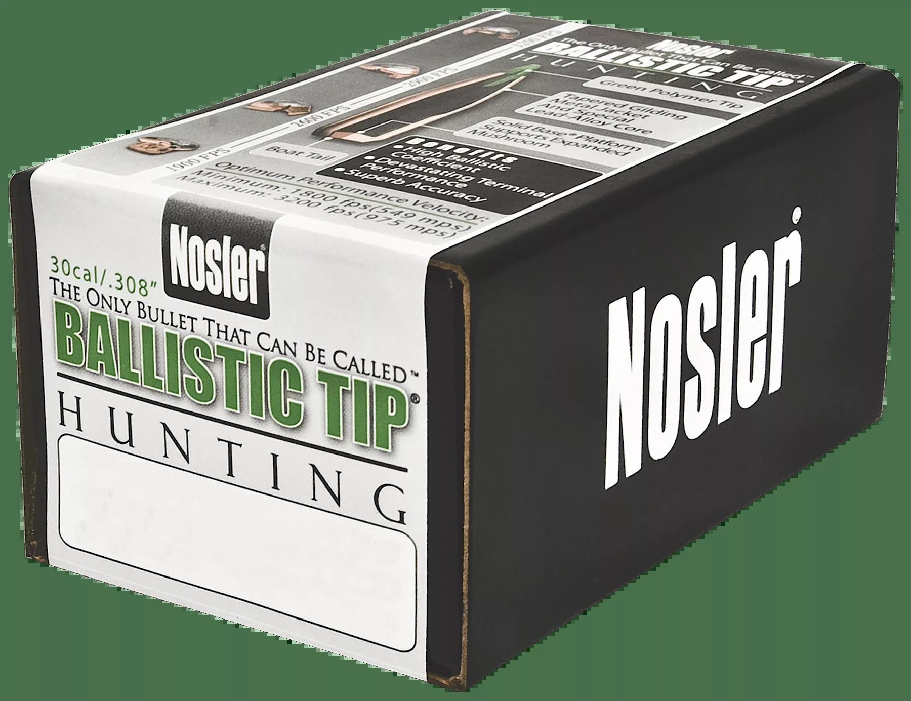 Nosler Bullets 30 Cal .308 - 165gr Ballistic Tip 50ct