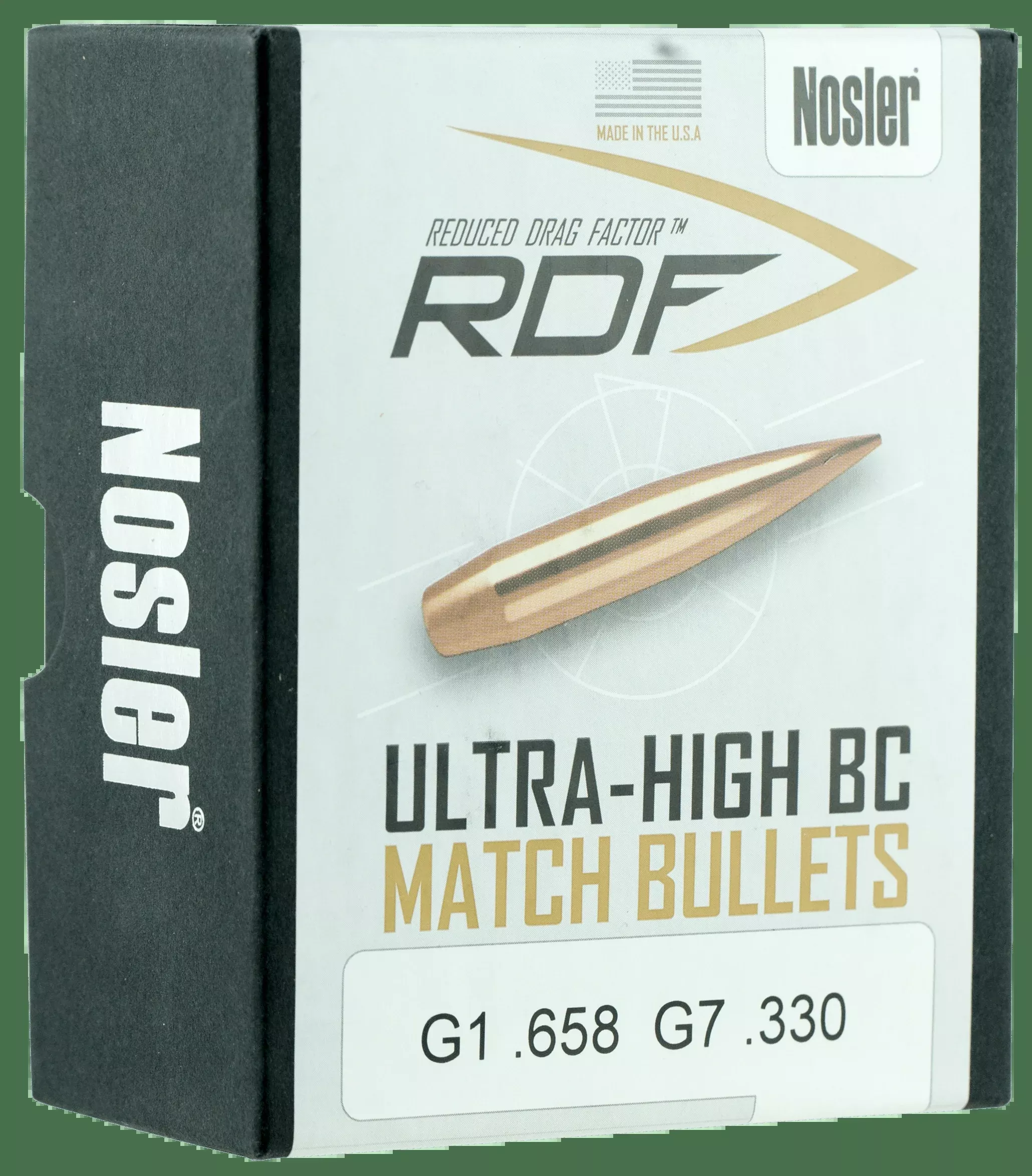 Nosler Bullets 6.5mm .264 – 140gr Rdf Hpbt 100ct