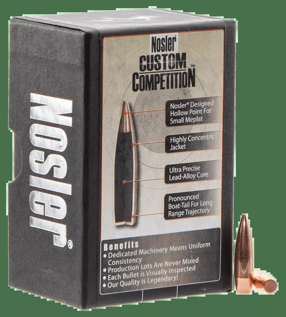 Nosler Custom Competition, Nos 53427 Cc6.5 100 Cc Hpbt100