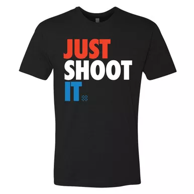 NOVESKE Just Shoot It Black T-Shirt