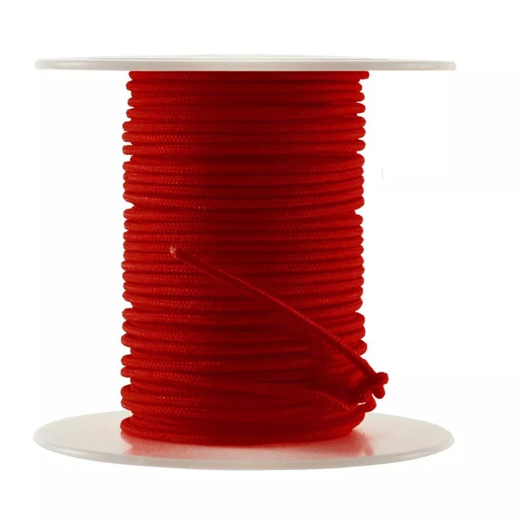 October Mountain Endure-xd Release Loop Rope Red 100 Ft.
