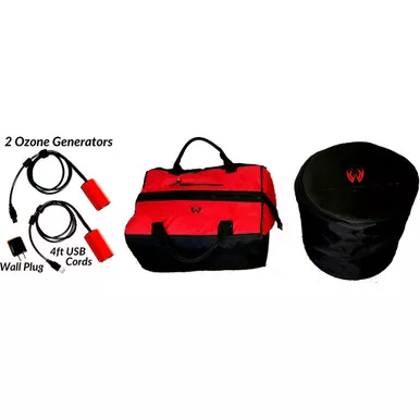 OdorKill'R 404 OdorKILLR Bag and Boot Kit, Black