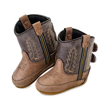 OLD WEST Kids Unisex Poppets Infant/Toddler Boot
