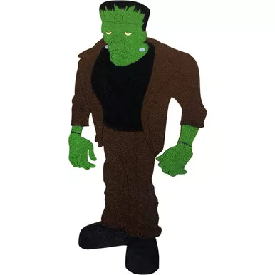 OnCore Targets HW-1 Self-Healing Foam Archery Target Frankenstein’s Monster, 47 x 24 Inches, Multicolor