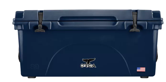 ORCA 80 Quart Cooler – Navy #ORCNA080