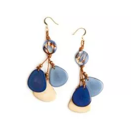 Organic Tagua Jewelry Allison Earrings