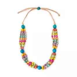 Organic Tagua Jewelry Kimi Necklace - Multi