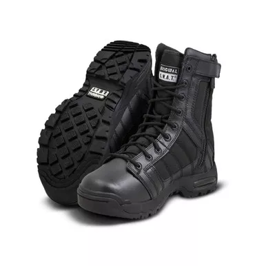 ORIGINAL SWAT Men's Metro Air 9in Black Side-Zip Boots (123201)