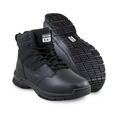 ORIGINAL SWAT Men’s ProTec 6in Black Side-Zip Boots (106401)