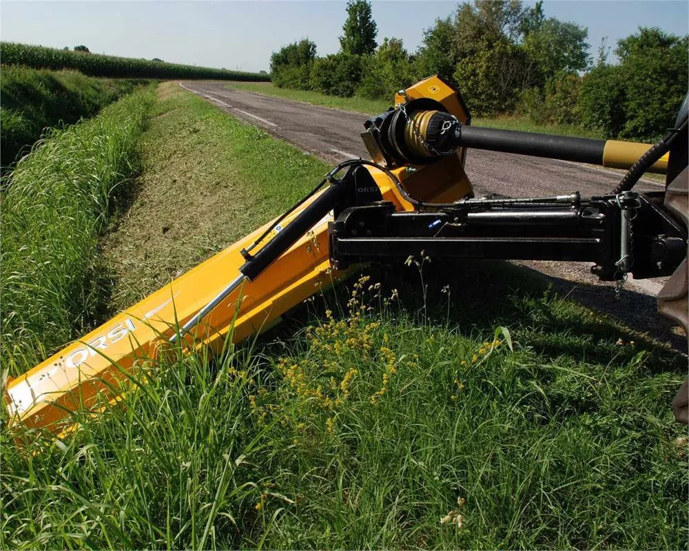Orsi Flail Mower Slope | Model Energy & Vulcanic Plus Series | Working Width 41″ To 75.5″ inches | Horsepower 35-70 HP| For Tractors