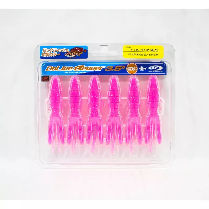 OSP Soft Lure Dolive Beaver SW 3.5 Inches TW-110 (6693)