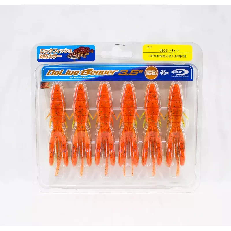 OSP Soft Lure Dolive Beaver SW 3.5 Inches TW-175 (6709)