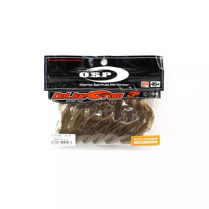 OSP Soft Lure Dolive Craw 3 Inches W-009 (7163)