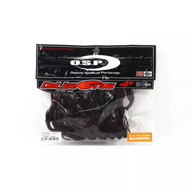 OSP Soft Lure Dolive Craw 4 Inches TW-109 (0989)