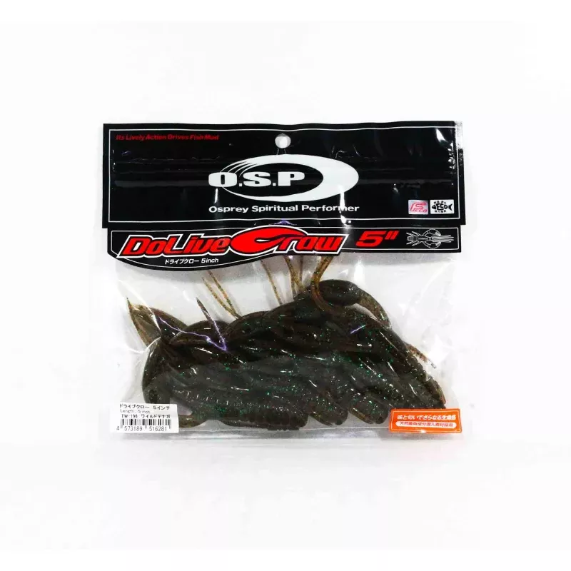 OSP Soft Lure Dolive Craw 5 Inches TW-196 (6281)