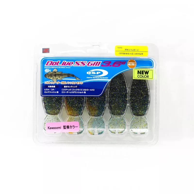 OSP Soft Lure Dolive SS Gill 3.6 Inches TW-243 (0619)