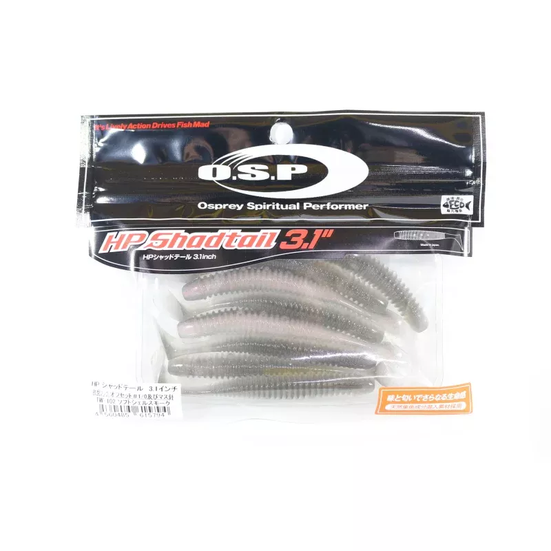 OSP Soft Lure HP Shad Tail 3.1 Inches TW-102 (5794)